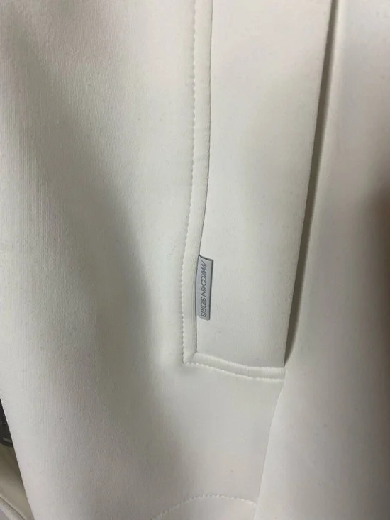 Marc Cain Ivory Swing Trench Coat #5 - Picture 3 of 13
